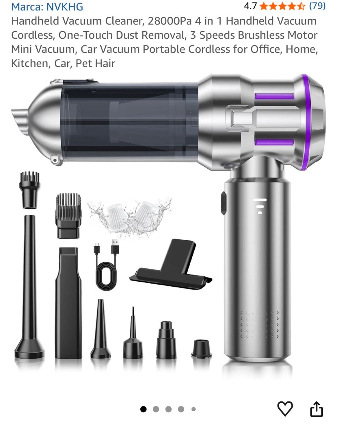 Vacuum Cleaner 4 en 1