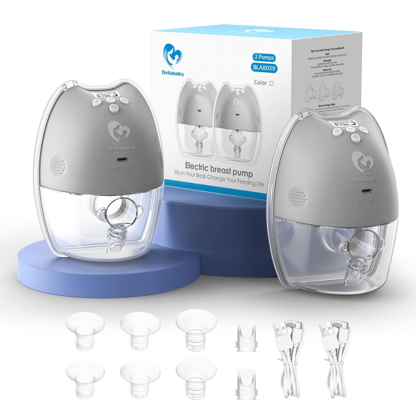 Bellababy BLA8039 Extractor de leche eléctrico (2 bombas)