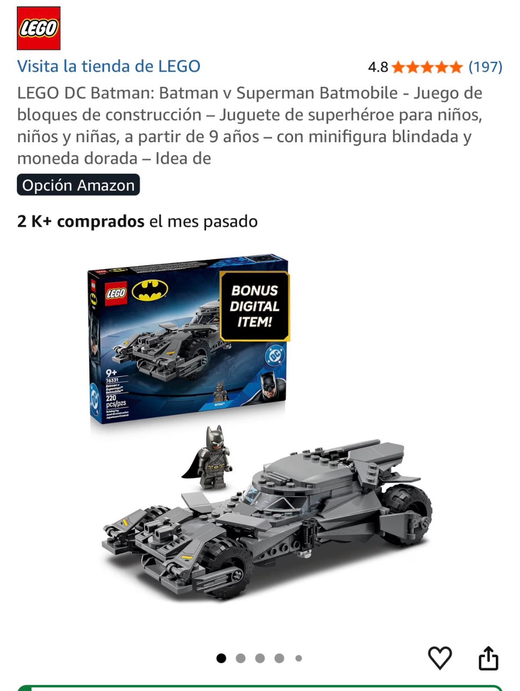 LEGO DC Batman: Batmobile