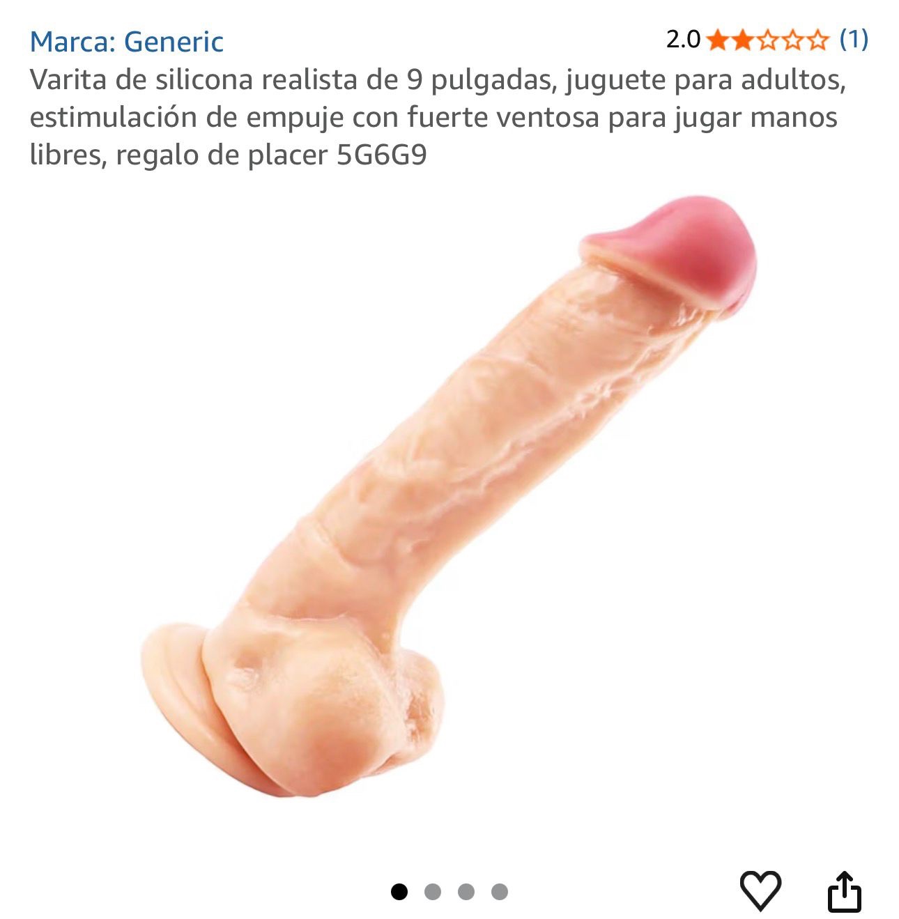 Juguete realistas de silicona realista 9" (ventosa) 🐰